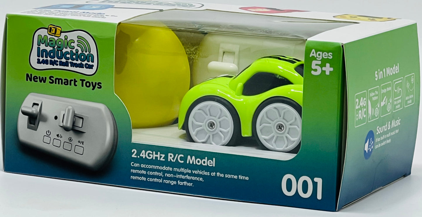 Magic induction 2.4G Remote Control Rail Track Car
