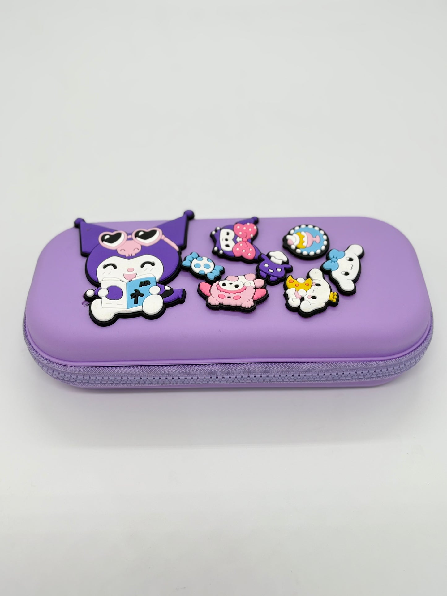Kuromi Crocs Silicone Small Pencil Case
