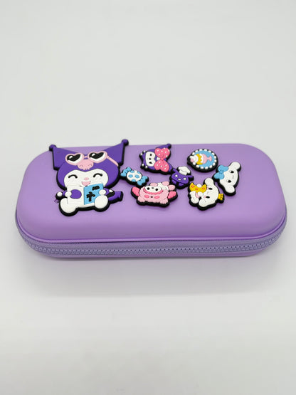 Kuromi Crocs Silicone Small Pencil Case