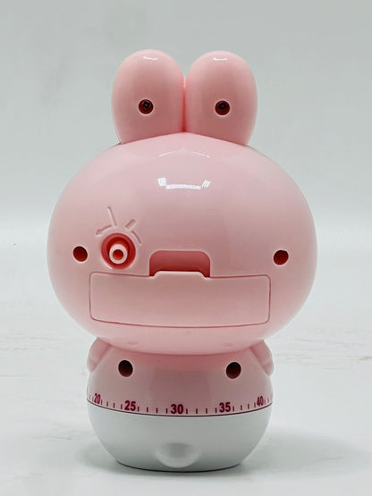 Rabbit-Shaped Kids Alarm Table Clock with timer – Round Design (Age 3+)