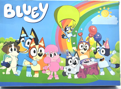 Bluey 8pcs Action Figures