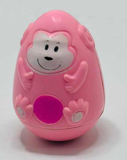 Ratna's Monkey Roly Poly Musical Wobble Toy (3+ Months)