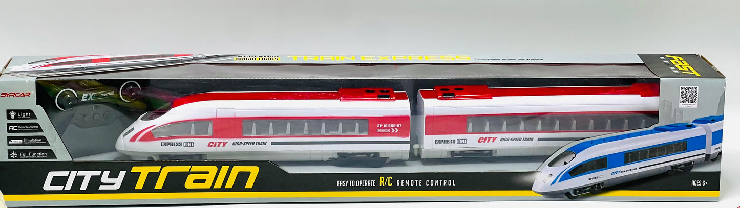 City Train R/C Remote Control Toy Train