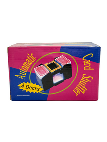 Automatic Card Shuffler – 4 Deck Battery Operated Card Mixer
