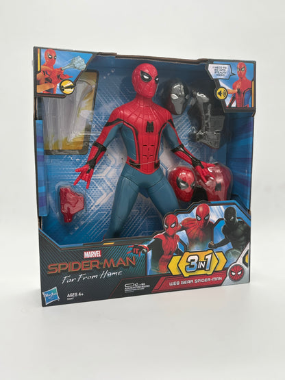 Hasbro Marvel Spiderman Action Figure 3 Costume Set