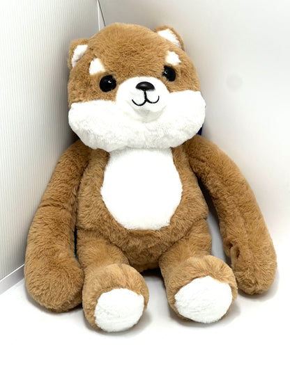 JAWSEU Dog Plush Toy, Cute Stuffed Animal Dog Plush Doll with Magnet Pillow Kawaii Stuffed Animals Soft Plush Toys Gift for Boys and Girls