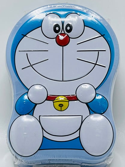 Doraemon Cartoon Piggy Bank for Kids – Tin Coin Saving Box with Lock