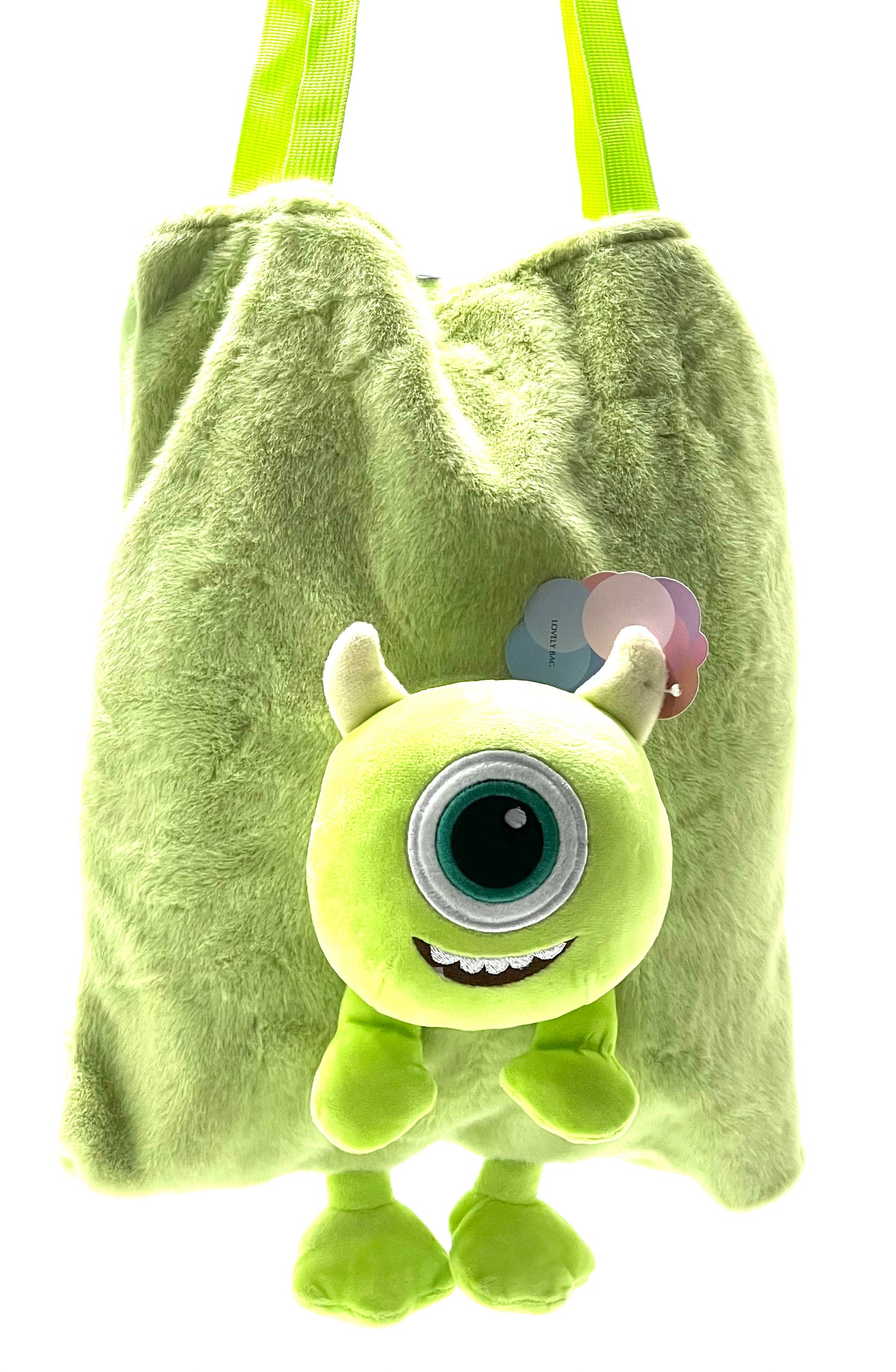 Mike Wazowski Monster Plush Tote Bag