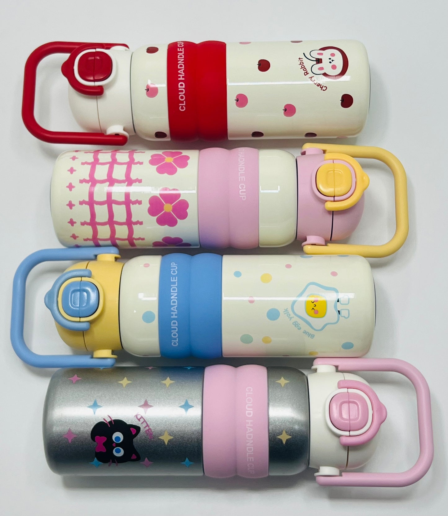 Cloud Handle Insulated Sipper and Non-Sipper Bottle 600ml