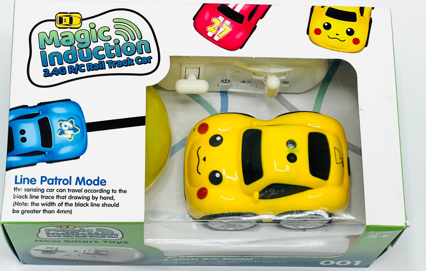 Magic induction 2.4G Remote Control Rail Track Car