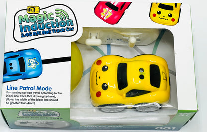 Magic induction 2.4G Remote Control Rail Track Car