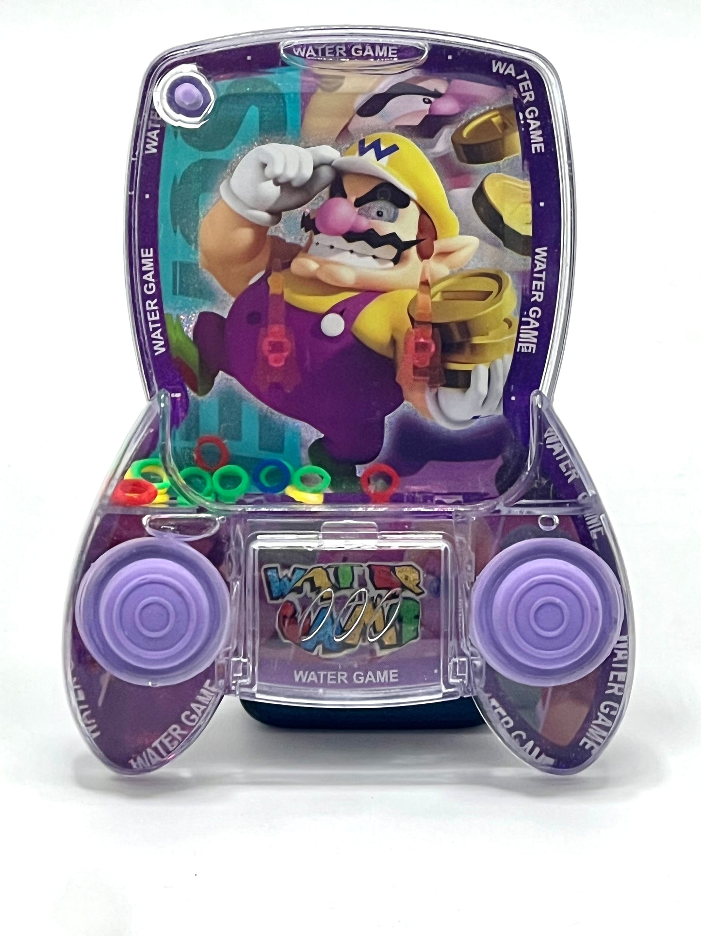 Super Mario Water Ring Toss Handheld Water Game Toy