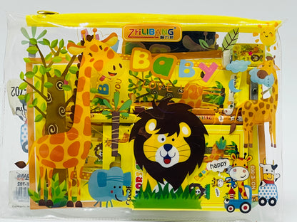 Zhilibang Kids Cartoon Stationery Gift Set