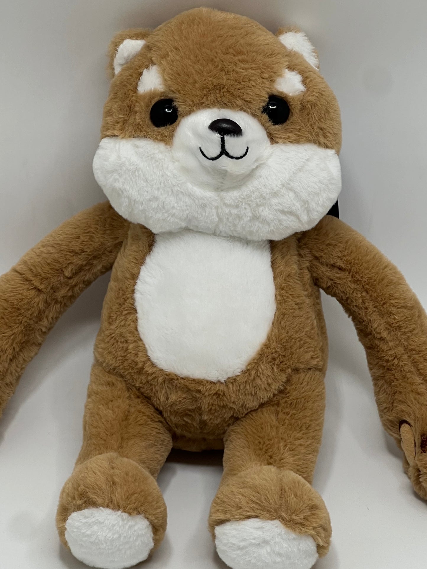 JAWSEU Dog Plush Toy, Cute Stuffed Animal Dog Plush Doll with Magnet Pillow Kawaii Stuffed Animals Soft Plush Toys Gift for Boys and Girls