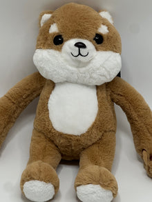 JAWSEU Dog Plush Toy, Cute Stuffed Animal Dog Plush Doll with Magnet Pillow Kawaii Stuffed Animals Soft Plush Toys Gift for Boys and Girls