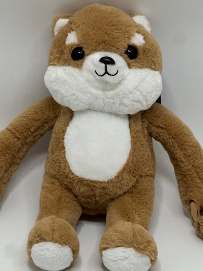 JAWSEU Dog Plush Toy, Cute Stuffed Animal Dog Plush Doll with Magnet Pillow Kawaii Stuffed Animals Soft Plush Toys Gift for Boys and Girls