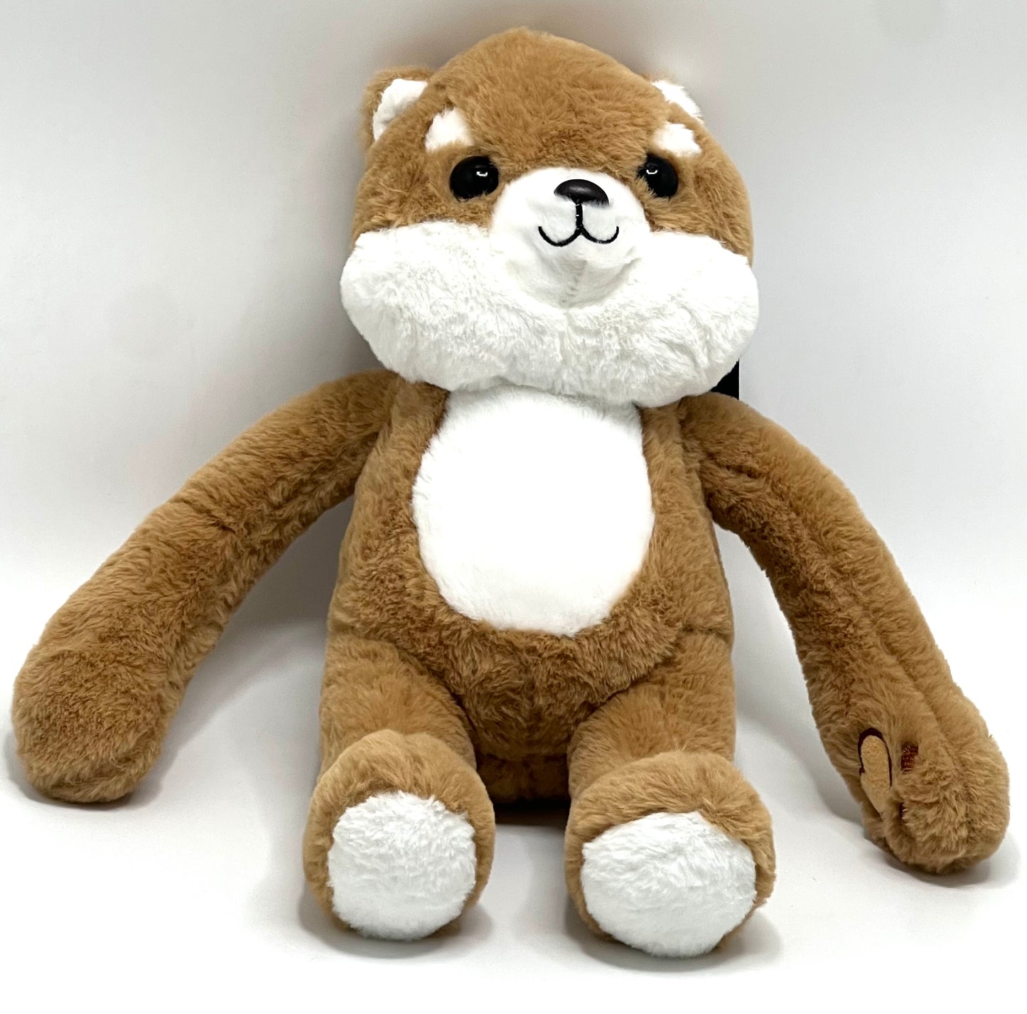 JAWSEU Dog Plush Toy, Cute Stuffed Animal Dog Plush Doll with Magnet Pillow Kawaii Stuffed Animals Soft Plush Toys Gift for Boys and Girls