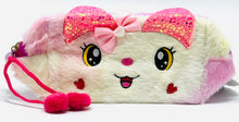 Pink Fur Pencil Pouch