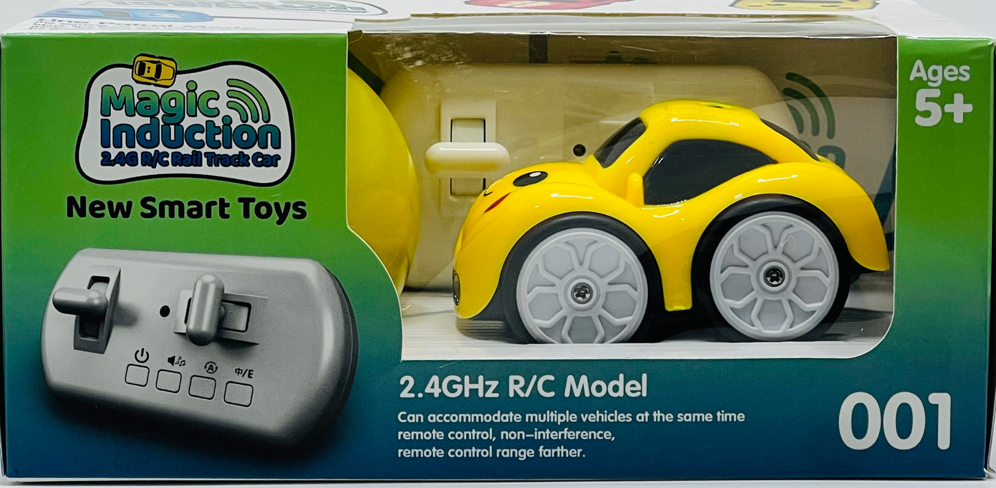 Magic induction 2.4G Remote Control Rail Track Car