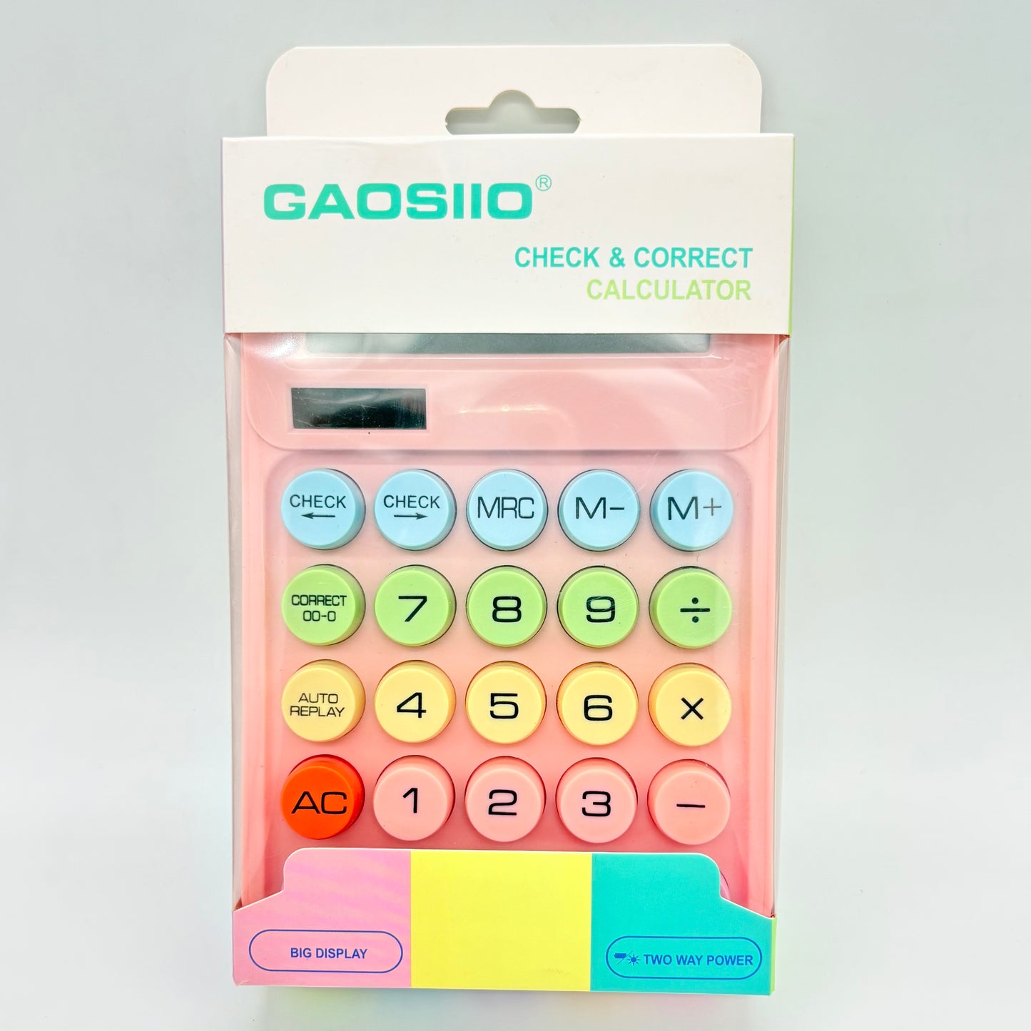 Check and Correct Calulator