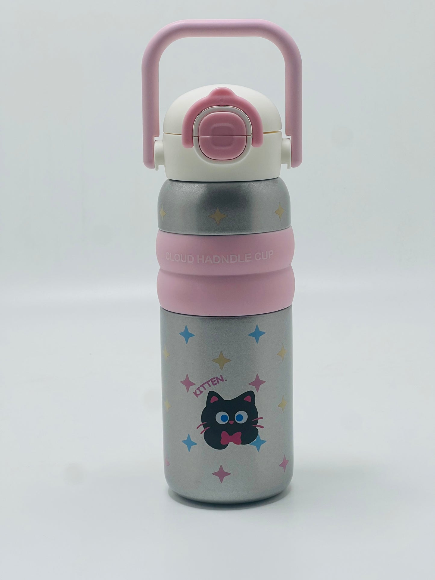 Cloud Handle Insulated Sipper and Non-Sipper Bottle 600ml
