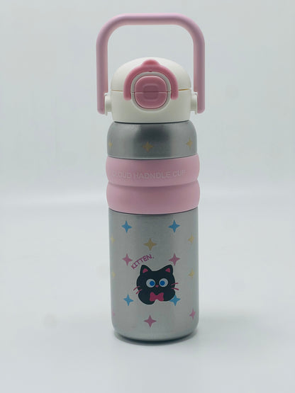 Cloud Handle Insulated Sipper and Non-Sipper Bottle 600ml