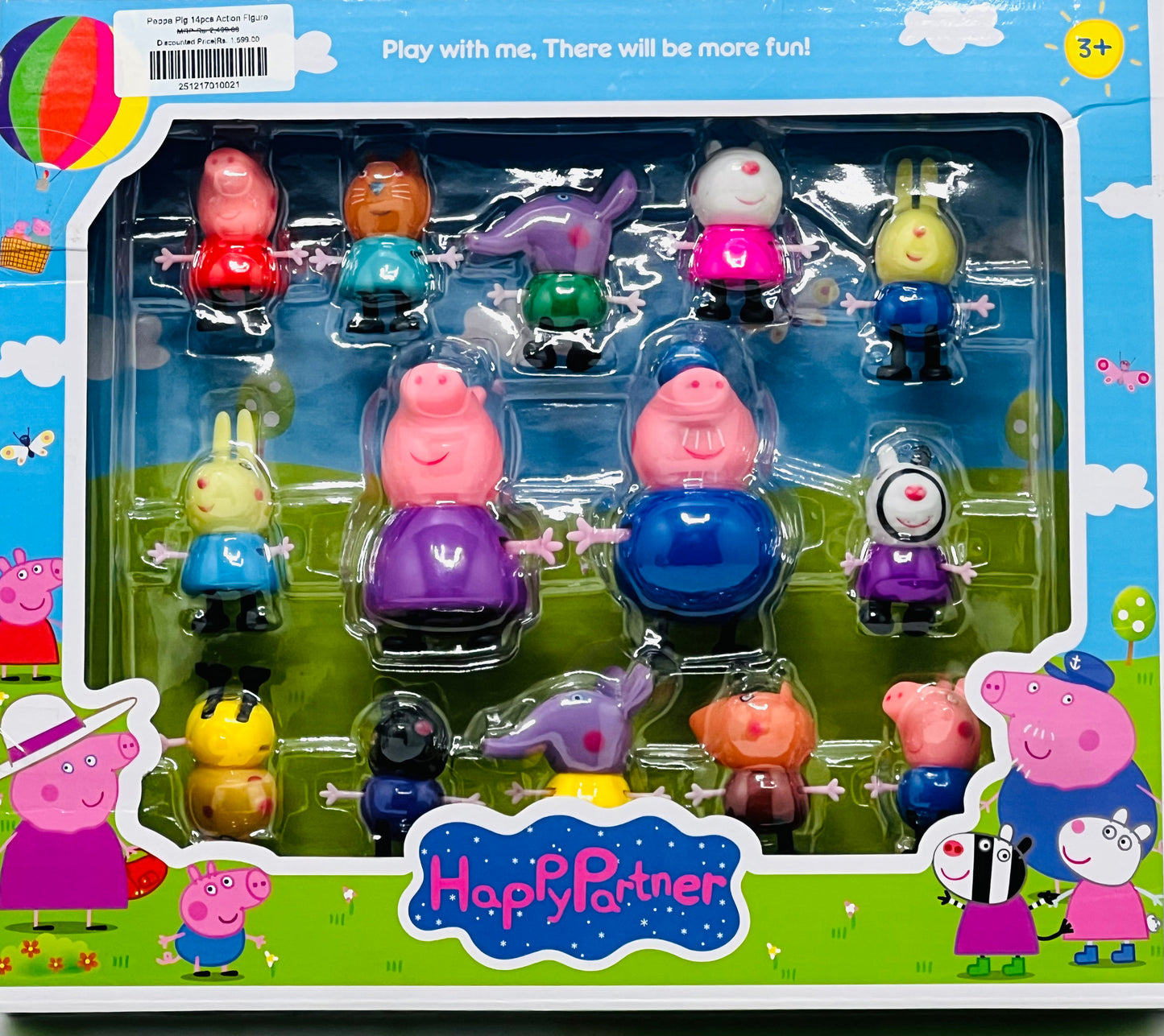 Peppa Pig 14pcs Action Figure
