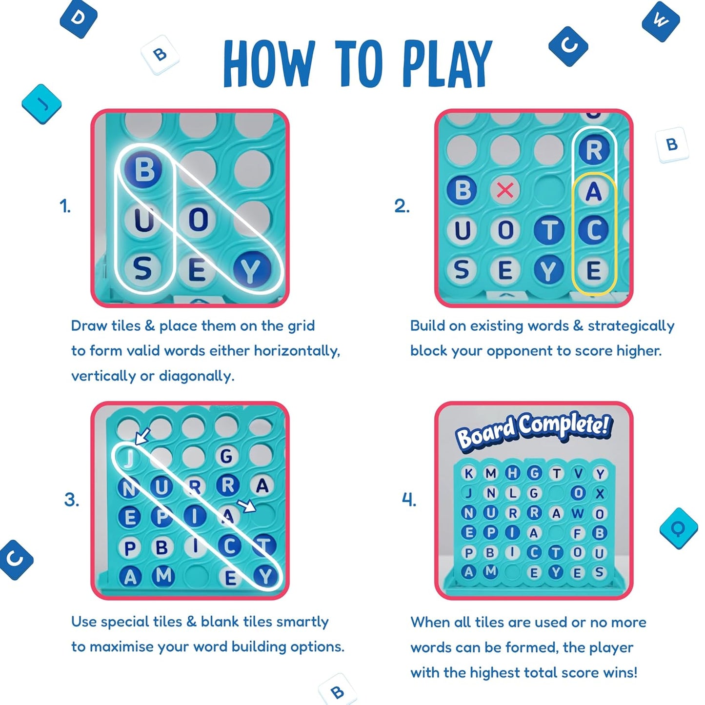 Funskool Word Build – Educational Word-Building Game for Kids (Age 6+)
