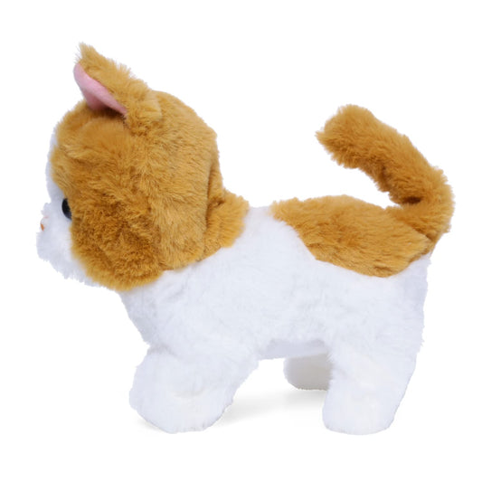 Rowan Bella Walking Cat Walks, Meows, Wags its Tail, Fun & Realistic Toy for Kids