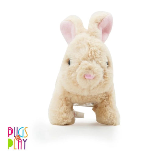 Rowan Cookie Jumping Rabbit Easy on Hands, Soft & Cuddly, Improves Hand - Eye co-Ordination, Ideal for Toddlers & Kids