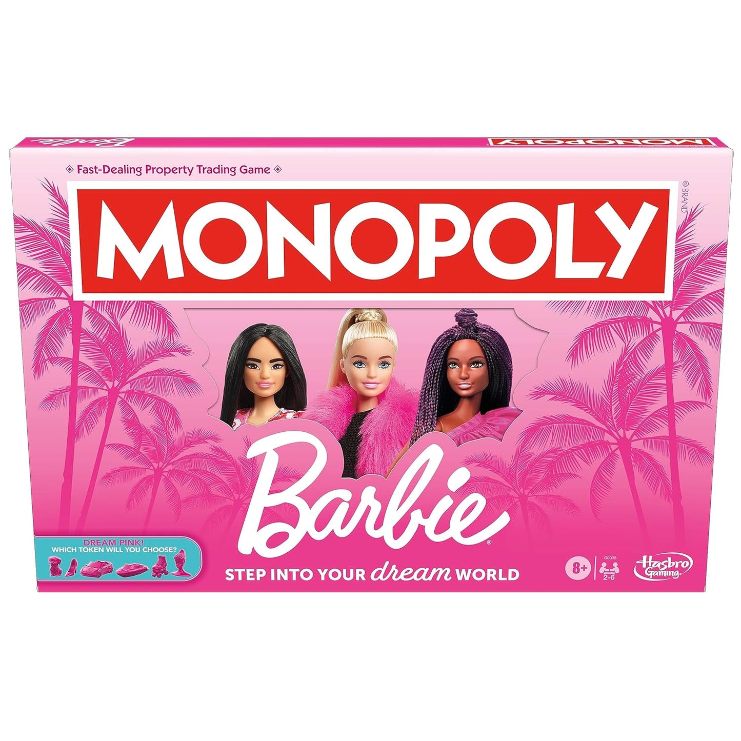 Hasbro Gaming Monopoly: Barbie Edition Board Game, 8Y+, 2 - 6 Players