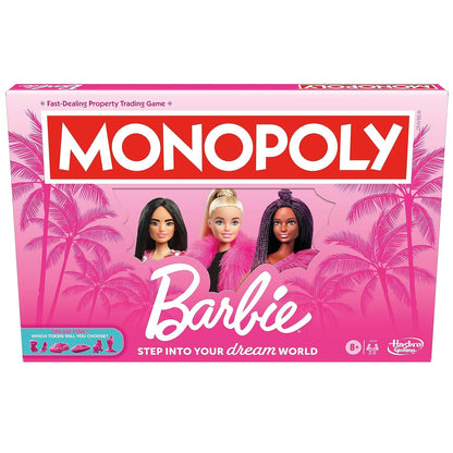 Hasbro Gaming Monopoly: Barbie Edition Board Game, 8Y+, 2 - 6 Players