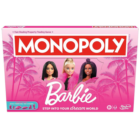 Hasbro Gaming Monopoly: Barbie Edition Board Game, 8Y+, 2 - 6 Players