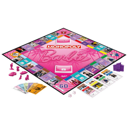 Hasbro Gaming Monopoly: Barbie Edition Board Game, 8Y+, 2 - 6 Players