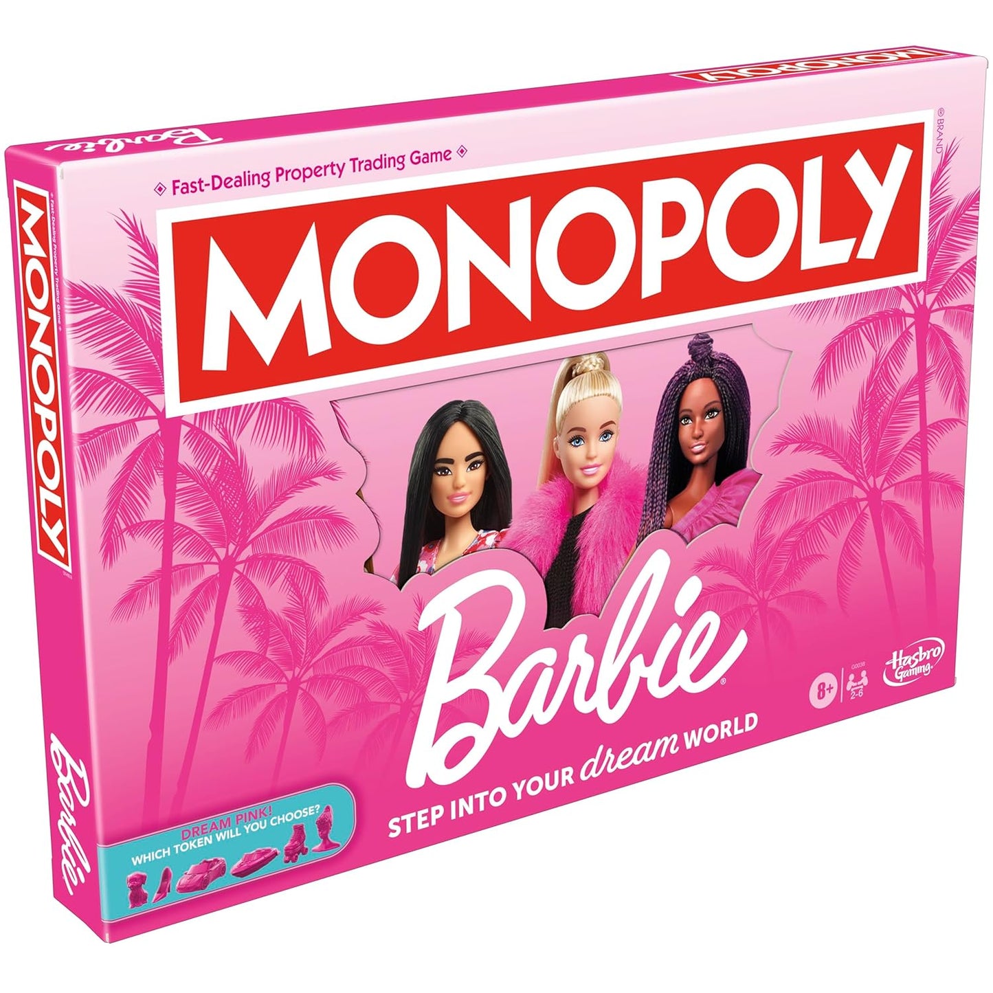 Hasbro Gaming Monopoly: Barbie Edition Board Game, 8Y+, 2 - 6 Players
