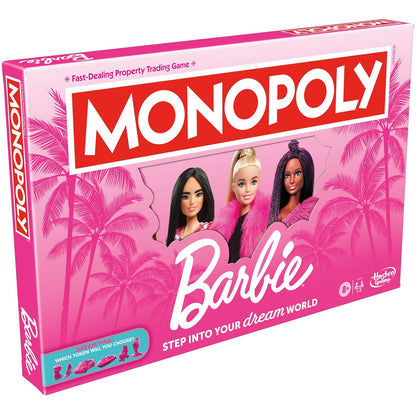 Hasbro Gaming Monopoly: Barbie Edition Board Game, 8Y+, 2 - 6 Players