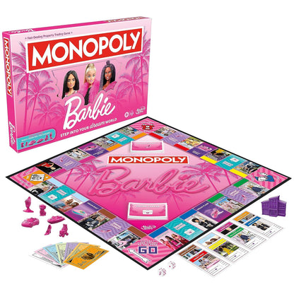 Hasbro Gaming Monopoly: Barbie Edition Board Game, 8Y+, 2 - 6 Players