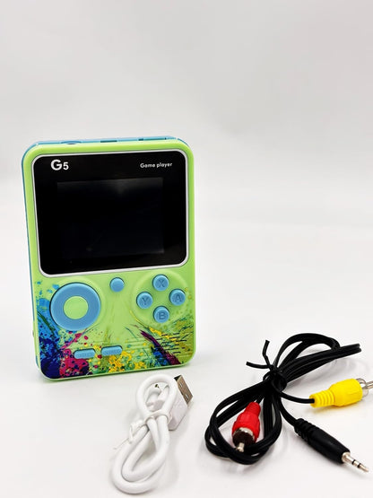 G5 Game , 500-in-1 Retro Game Console – Classic Arcade Video Games Box with Built-in G5 Style Games | Plug & Play TV/AV Output, Old-School Arcade Console with Controller | Family Gaming Box