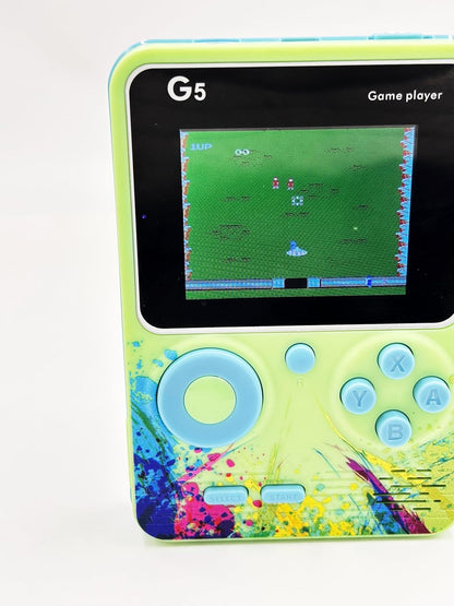 G5 Game , 500-in-1 Retro Game Console – Classic Arcade Video Games Box with Built-in G5 Style Games | Plug & Play TV/AV Output, Old-School Arcade Console with Controller | Family Gaming Box