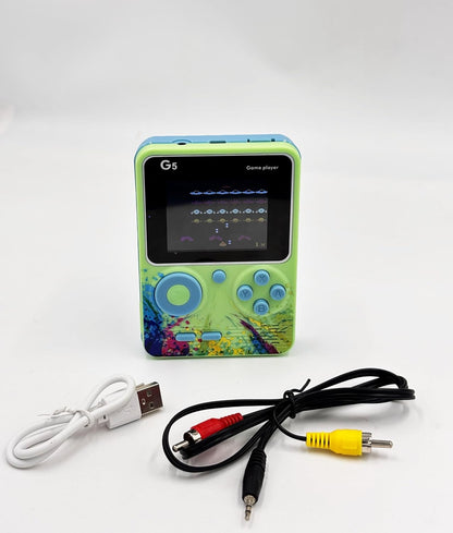 G5 Game , 500-in-1 Retro Game Console – Classic Arcade Video Games Box with Built-in G5 Style Games | Plug & Play TV/AV Output, Old-School Arcade Console with Controller | Family Gaming Box