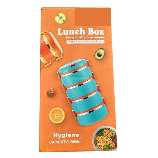 Lunch Tiffin Box 4 Layers Hot Box | GBR-122