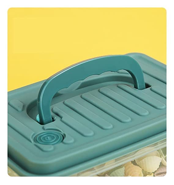 Fresh Plastic Storage Container Set of 3 Durable Microwavable Storage Box 2350 ML, 1500 ML, 850 ML, 450 ML (Assorted Colour)