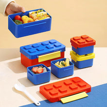 GBRXC622 8Blocks 1000ml Bento Lunch Box with Cutlery