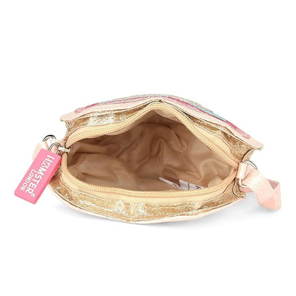 Hamster London Hl Mob Disco Sling For Women And Girls Designer Bags For Makeup Pouch,Brown