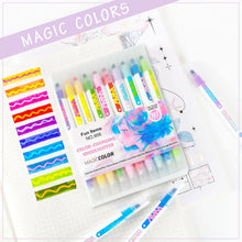 Shoppertize Skyglory Double Side Watercolour Brush Pen Set, Aquarelle Brush Pen - Set of 24(Glass)