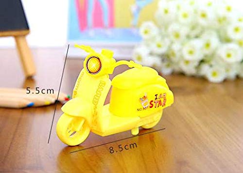 TREXEE (Pack of 12 Motorcycle Shape Sharpener For School Kids, Students, Boys & Girls Return Gift