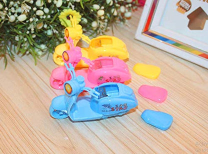 TREXEE (Pack of 12 Motorcycle Shape Sharpener For School Kids, Students, Boys & Girls Return Gift