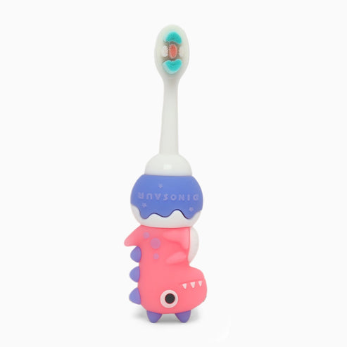 ZORSE Dinosaur Kids Toothbrush for Ages 2 to 7
