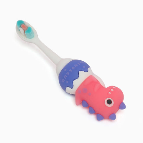 ZORSE Dinosaur Kids Toothbrush for Ages 2 to 7