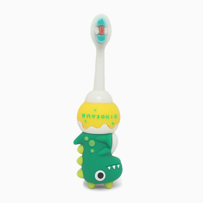 ZORSE Dinosaur Kids Toothbrush for Ages 2 to 7